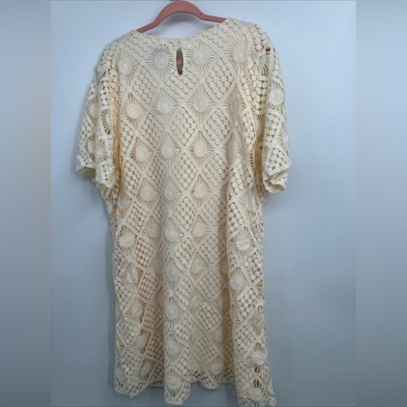 CITY CHIC Trendy Plus Size Crochet Vibes Mini Dress Size XXL 24 - Picture 6 of 6